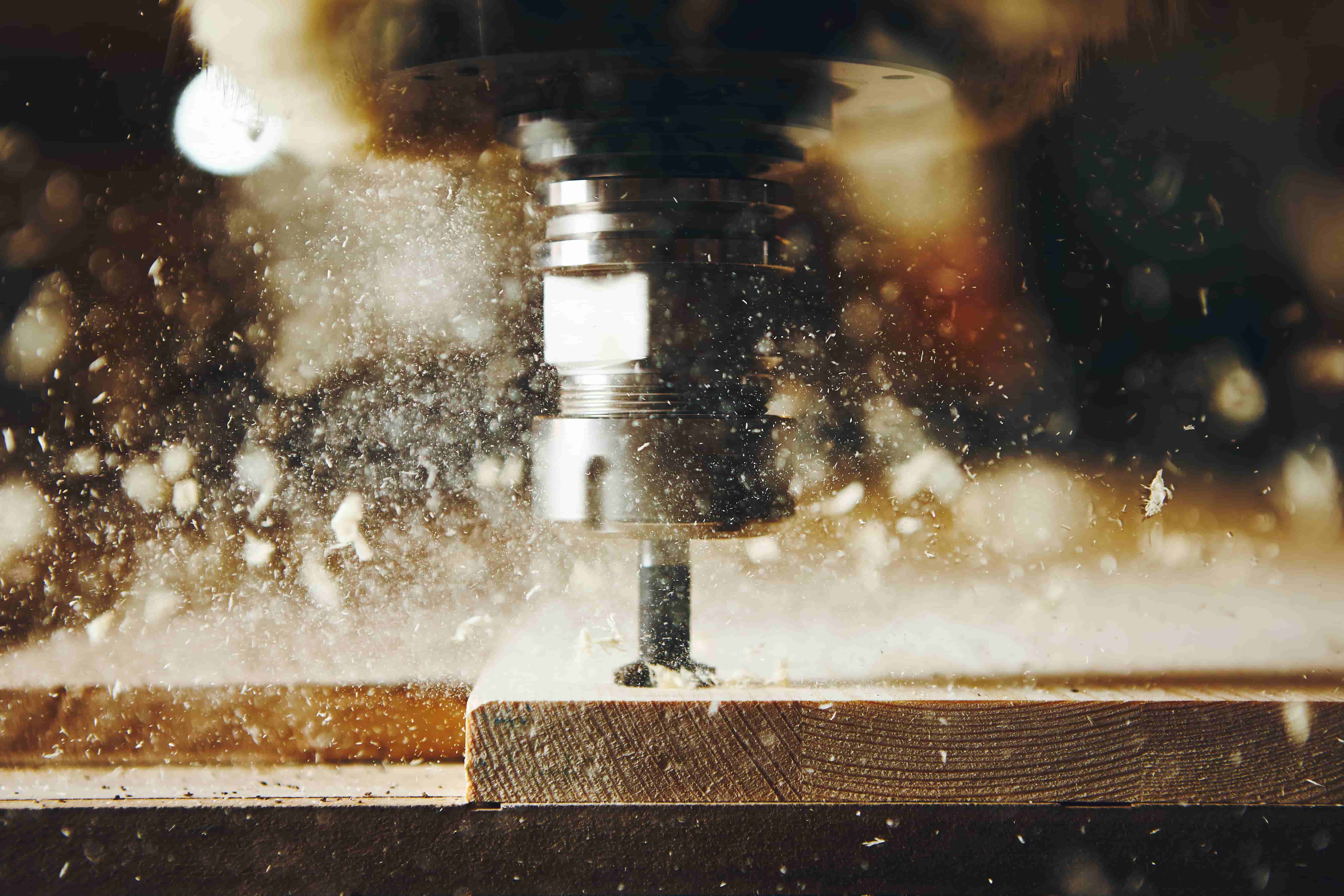 Wood machining is one of our specialties.